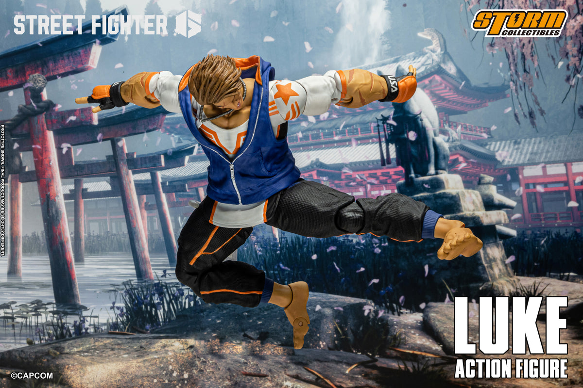 In Stock: LUKE - STREET FIGHTER 6 Action Figure