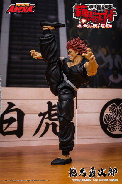 In Stock: YUJIRO HANMA -SON OF OGRE - "STORM ARENA" 1/12 Scale
