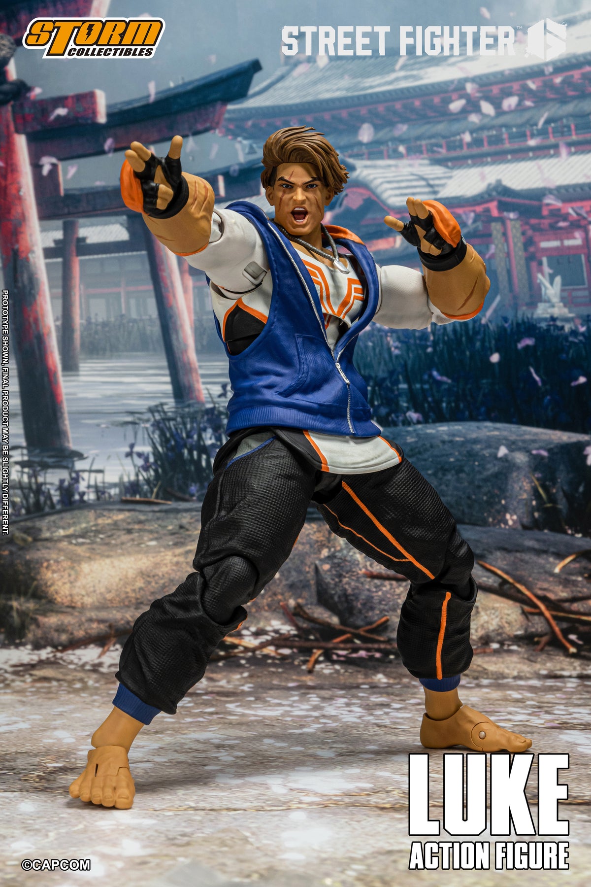 In Stock: LUKE - STREET FIGHTER 6 Action Figure