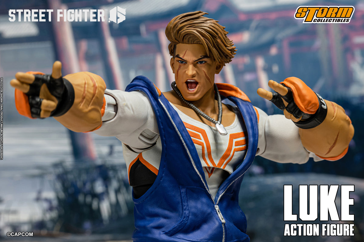 In Stock: LUKE - STREET FIGHTER 6 Action Figure