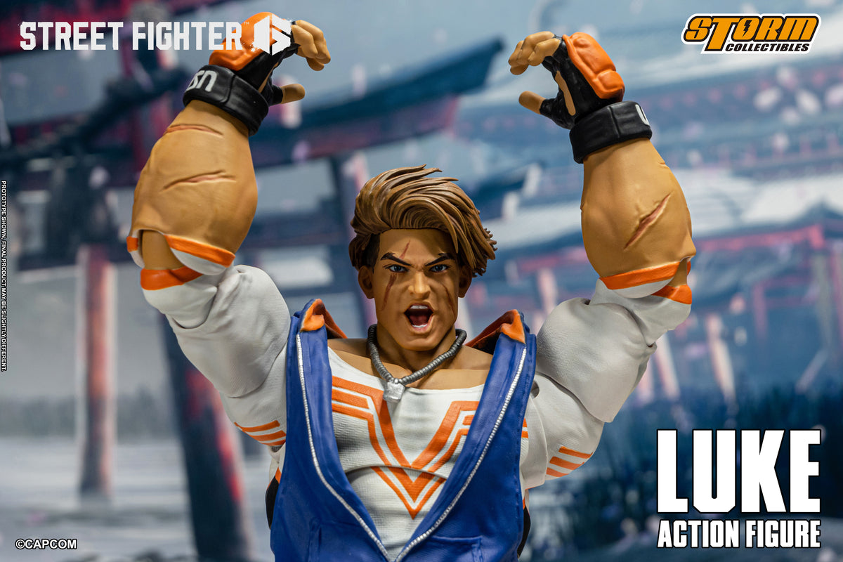 In Stock: LUKE - STREET FIGHTER 6 Action Figure