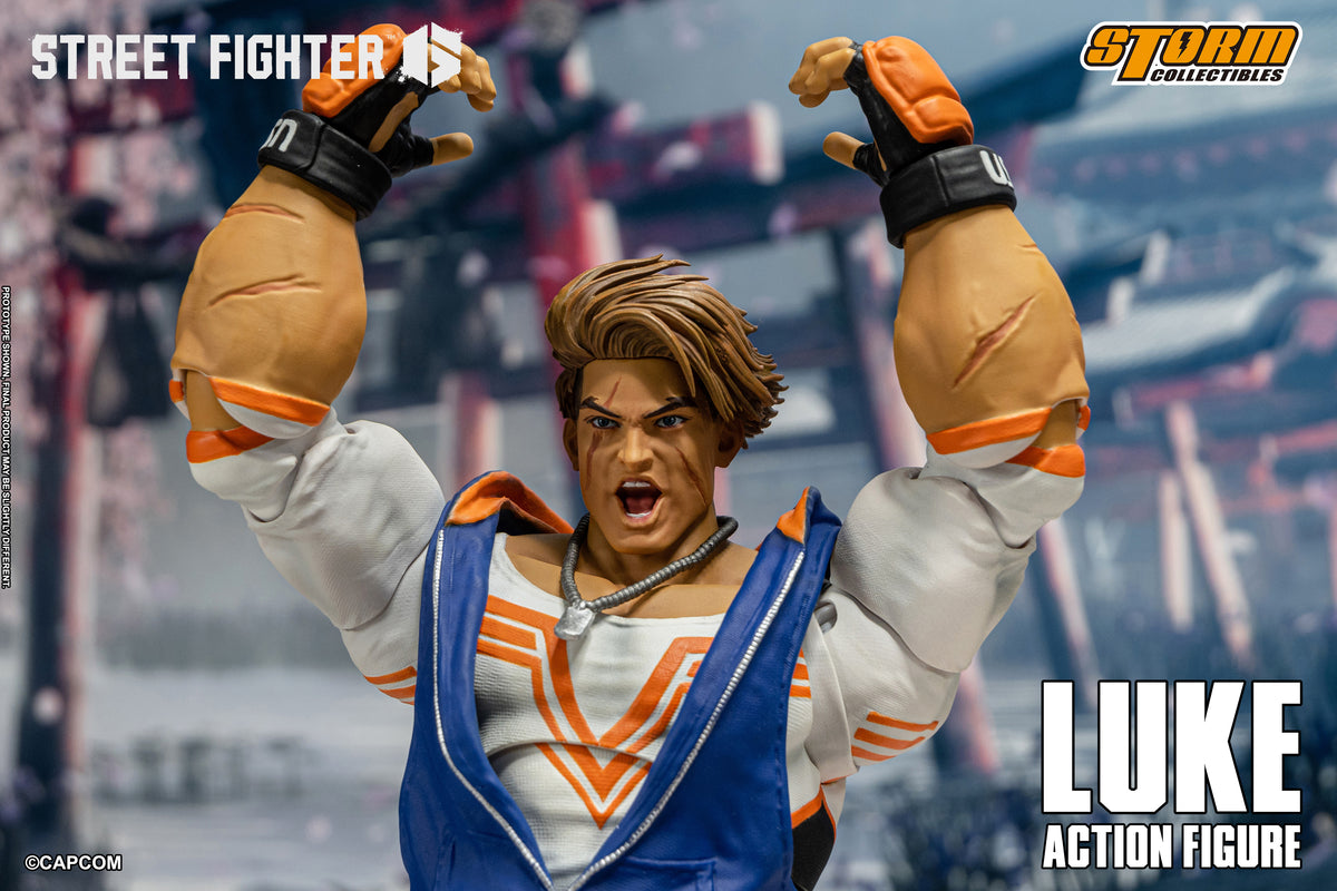 In Stock: LUKE - STREET FIGHTER 6 Action Figure