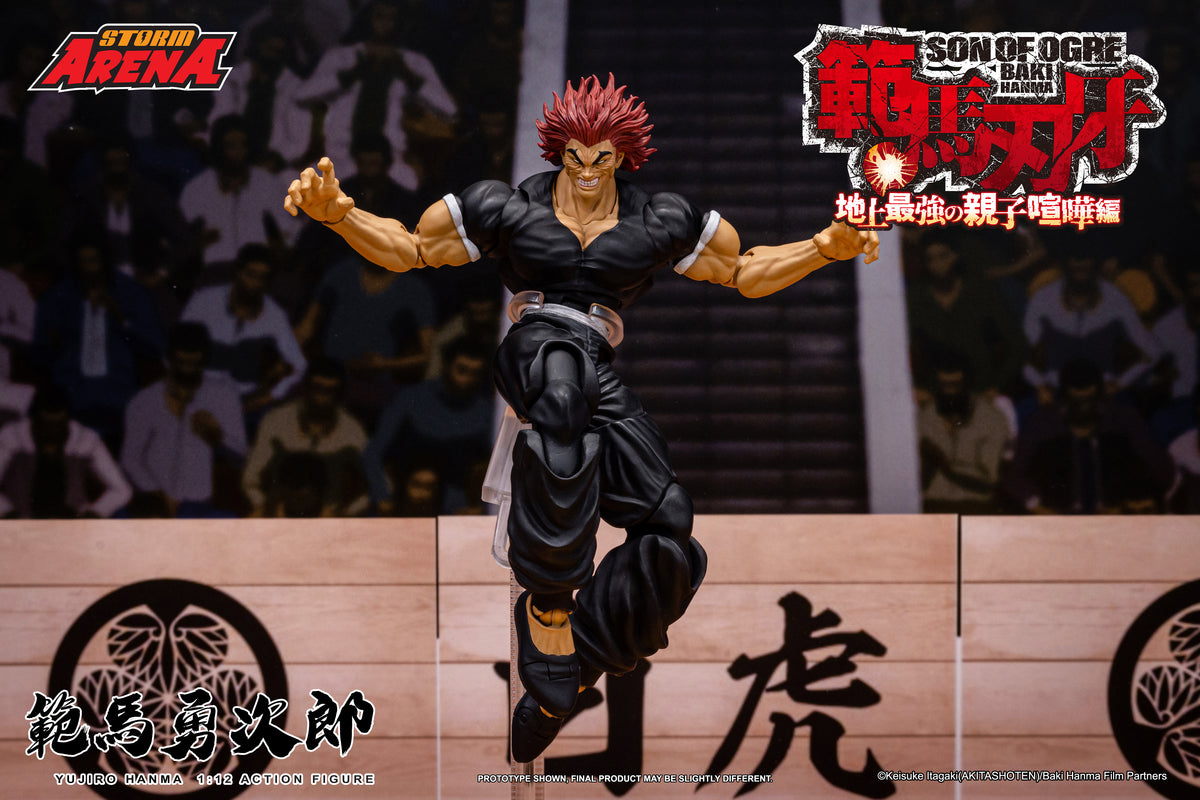 In Stock: YUJIRO HANMA -SON OF OGRE - "STORM ARENA" 1/12 Scale