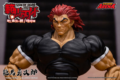 In Stock: YUJIRO HANMA -SON OF OGRE - "STORM ARENA" 1/12 Scale