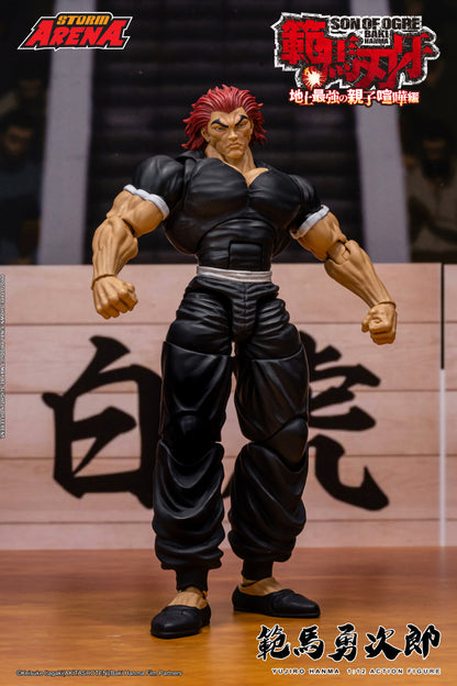 In Stock: YUJIRO HANMA -SON OF OGRE - "STORM ARENA" 1/12 Scale