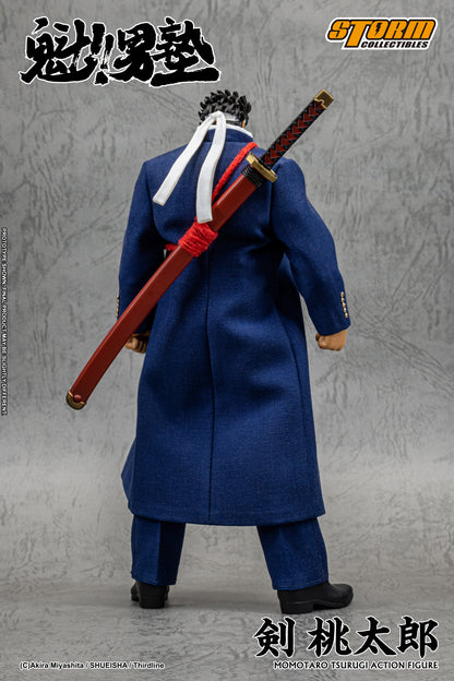 Pre-order: MOMOTARO TSURUGI - SAKIGAKE!! OHTOKOJUKU 剣桃太郎 - 魁!!男塾 Action Figure