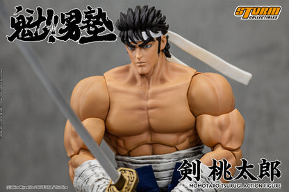 Pre-order: MOMOTARO TSURUGI - SAKIGAKE!! OHTOKOJUKU 剣桃太郎 - 魁!!男塾 Action Figure