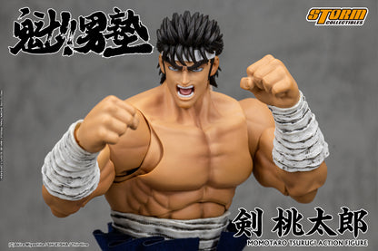 Pre-order: MOMOTARO TSURUGI - SAKIGAKE!! OHTOKOJUKU 剣桃太郎 - 魁!!男塾 Action Figure