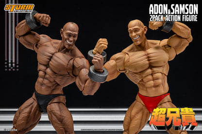 Pre-order: Chou-Aniki Action Figure Adon &amp; Samson 2-Pack Action Figure
