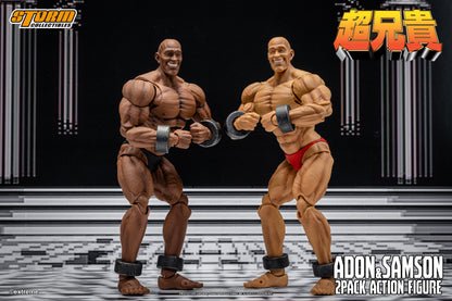 Pre-order: Chou-Aniki Action Figure Adon &amp; Samson 2-Pack Action Figure
