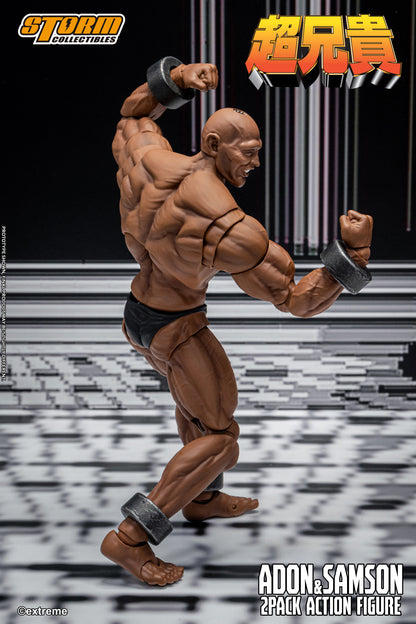 Pre-order: Chou-Aniki Action Figure Adon &amp; Samson 2-Pack Action Figure