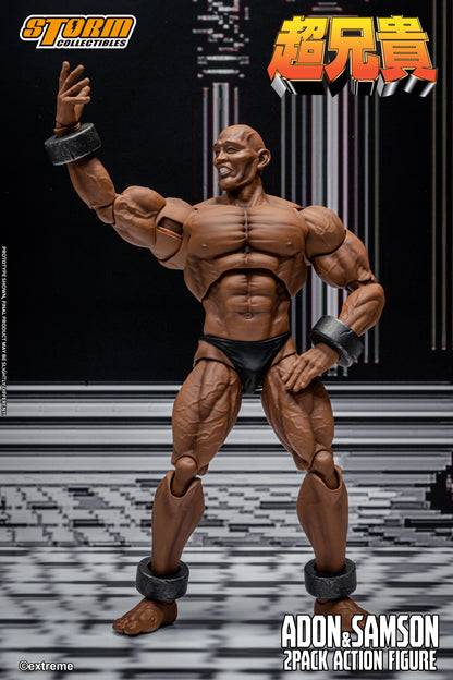 Pre-order: Chou-Aniki Action Figure Adon &amp; Samson 2-Pack Action Figure