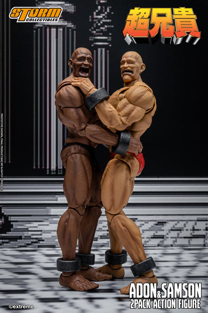 Pre-order: Chou-Aniki Action Figure Adon &amp; Samson 2-Pack Action Figure