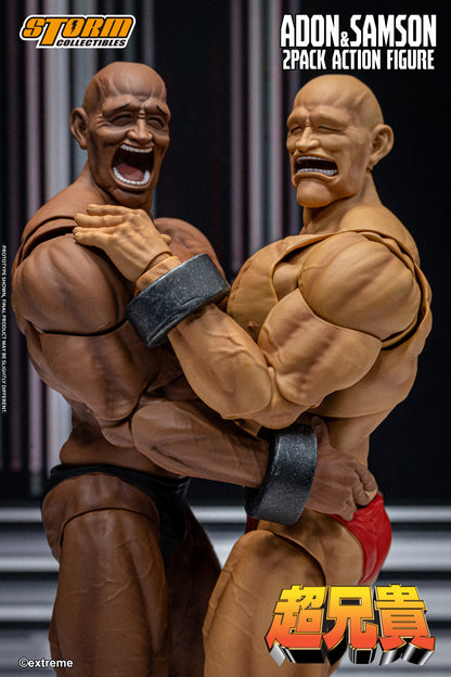 Pre-order: Chou-Aniki Action Figure Adon &amp; Samson 2-Pack Action Figure