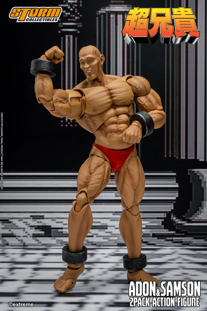 Pre-order: Chou-Aniki Action Figure Adon &amp; Samson 2-Pack Action Figure