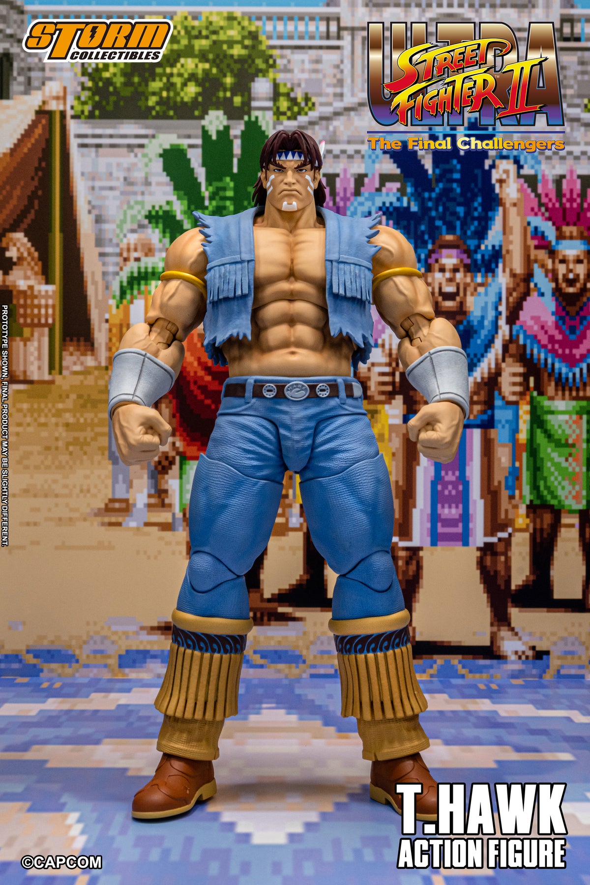 In Stock: T.HAWK - Ultra Street Fighter II The Final Challengers Action Figure