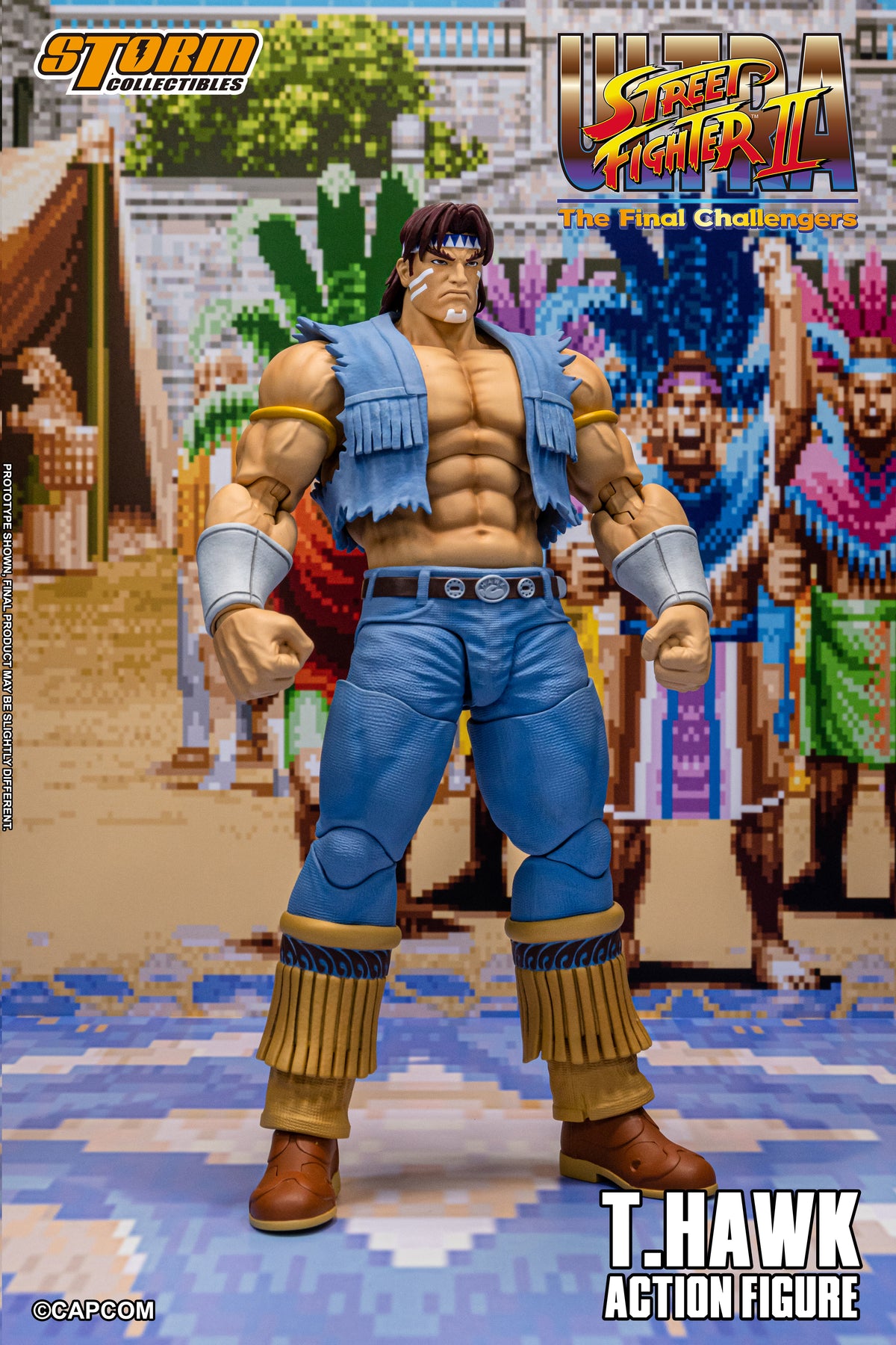 In Stock: T.HAWK - Ultra Street Fighter II The Final Challengers Action Figure