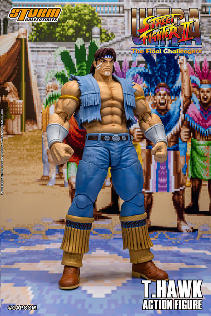 In Stock: T.HAWK - Ultra Street Fighter II The Final Challengers Action Figure