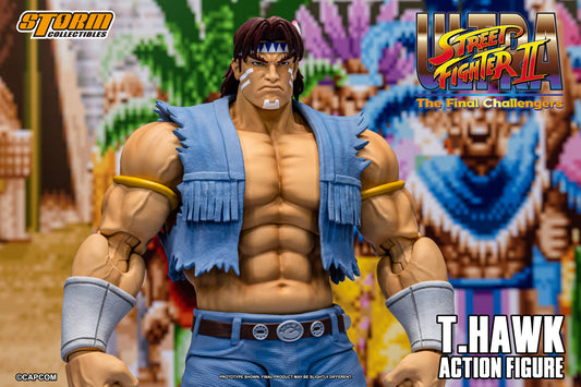 In Stock: T.HAWK - Ultra Street Fighter II The Final Challengers Action Figure
