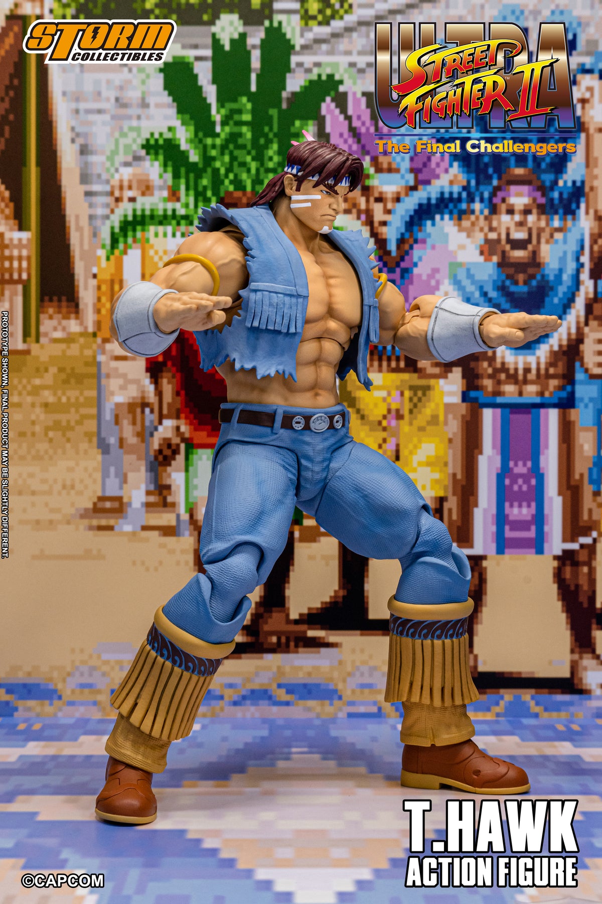In Stock: T.HAWK - Ultra Street Fighter II The Final Challengers Action Figure