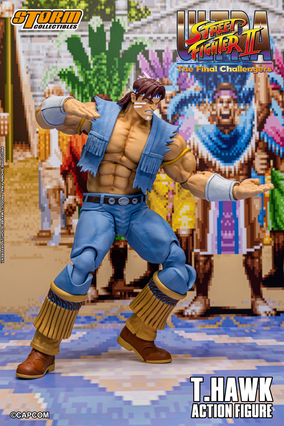 In Stock: T.HAWK - Ultra Street Fighter II The Final Challengers Action Figure