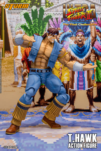 In Stock: T.HAWK - Ultra Street Fighter II The Final Challengers Action Figure