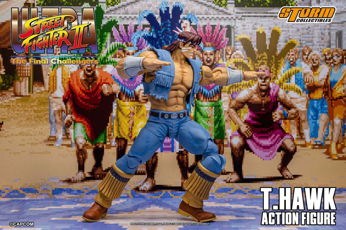 In Stock: T.HAWK - Ultra Street Fighter II The Final Challengers Action Figure
