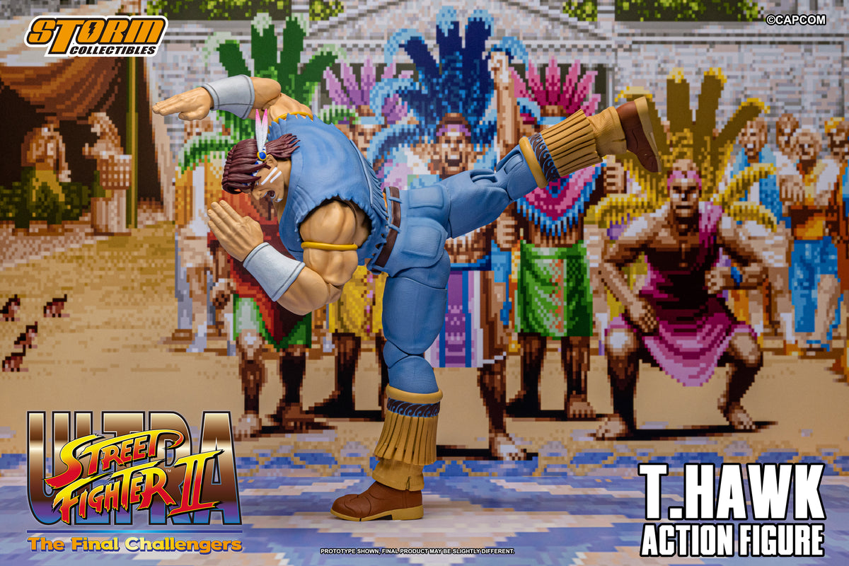In Stock: T.HAWK - Ultra Street Fighter II The Final Challengers Action Figure