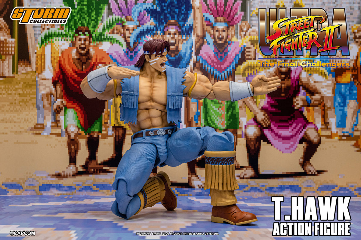 In Stock: T.HAWK - Ultra Street Fighter II The Final Challengers Action Figure