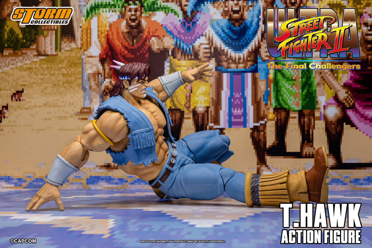 In Stock: T.HAWK - Ultra Street Fighter II The Final Challengers Action Figure
