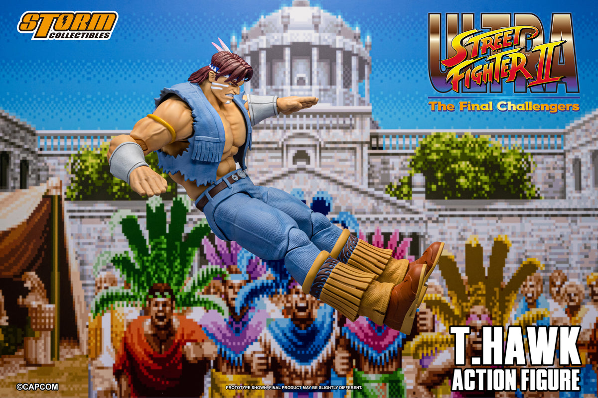 In Stock: T.HAWK - Ultra Street Fighter II The Final Challengers Action Figure