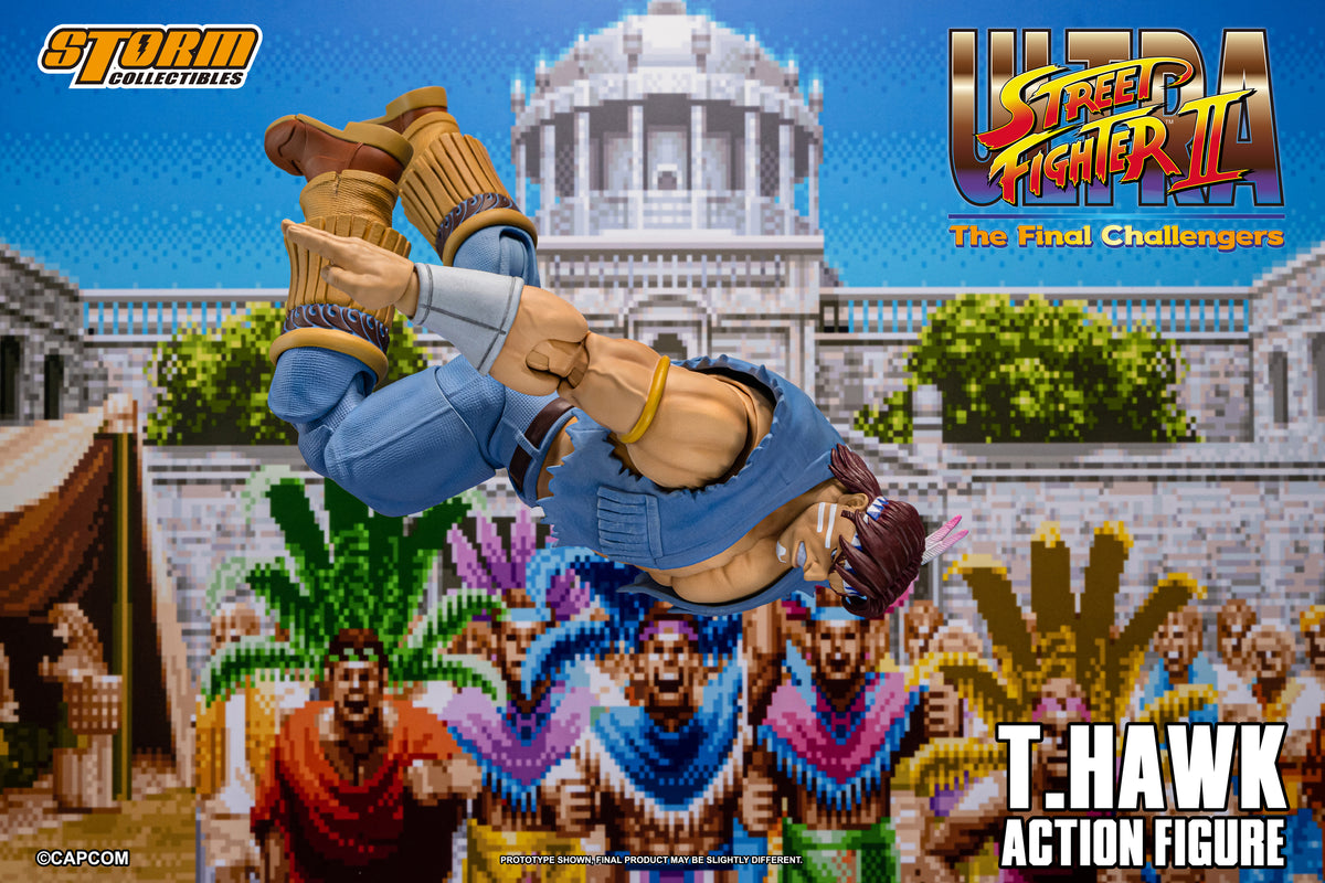 In Stock: T.HAWK - Ultra Street Fighter II The Final Challengers Action Figure