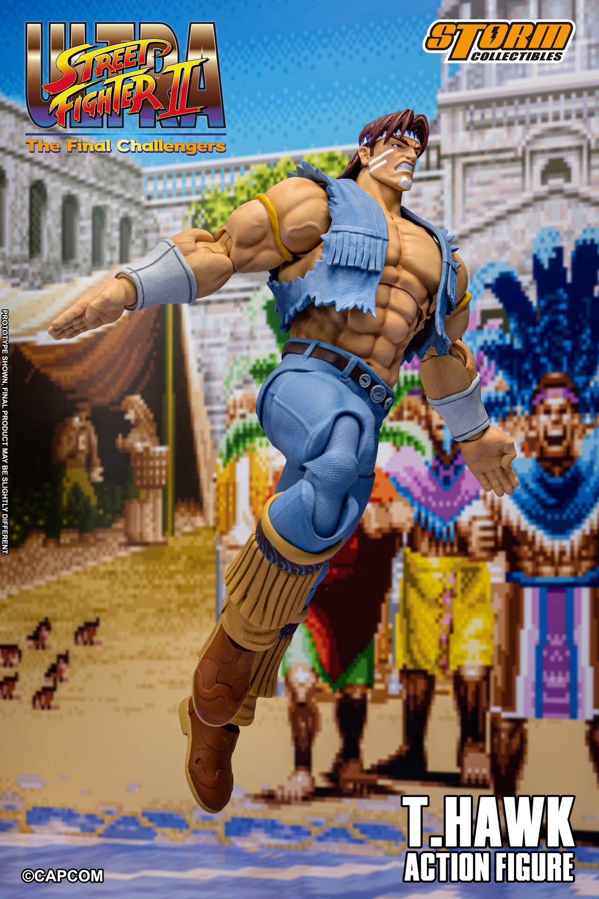 In Stock: T.HAWK - Ultra Street Fighter II The Final Challengers Action Figure