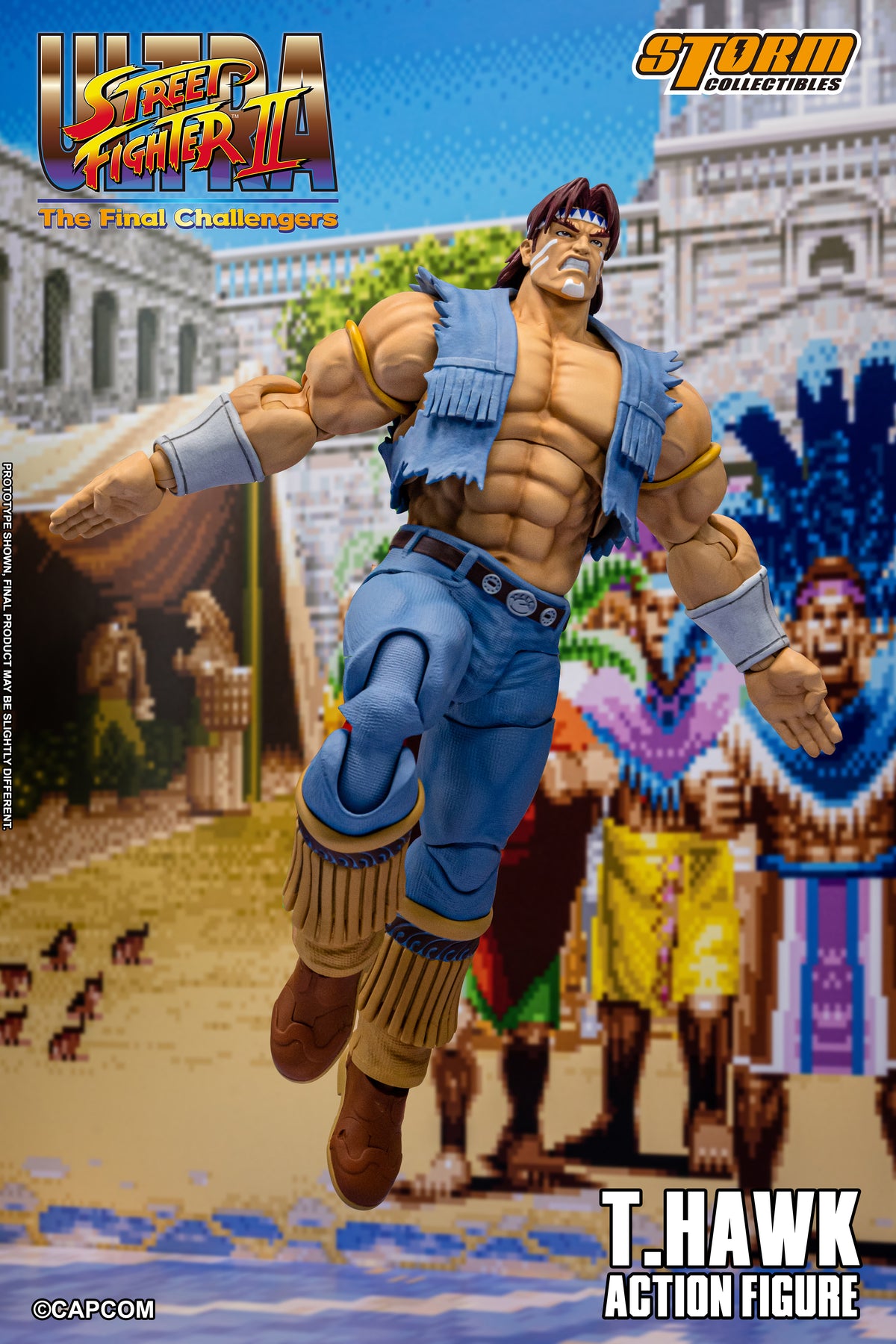In Stock: T.HAWK - Ultra Street Fighter II The Final Challengers Action Figure
