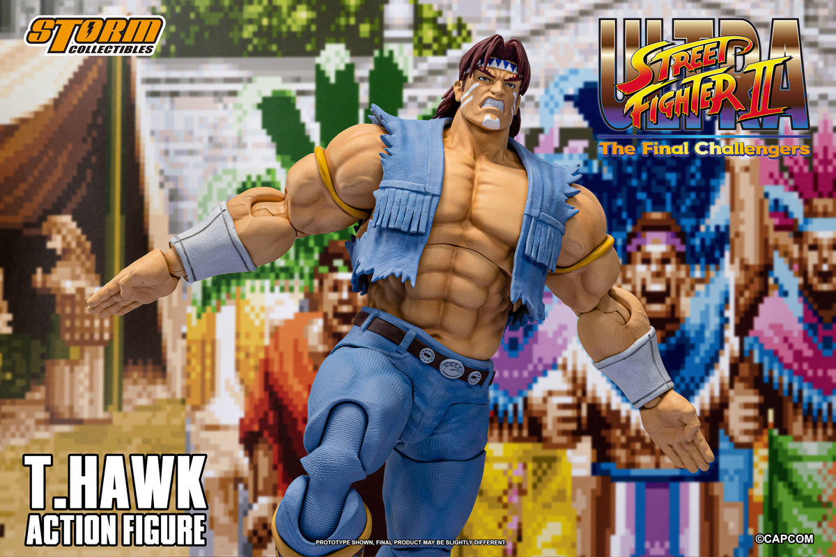 In Stock: T.HAWK - Ultra Street Fighter II The Final Challengers Action Figure