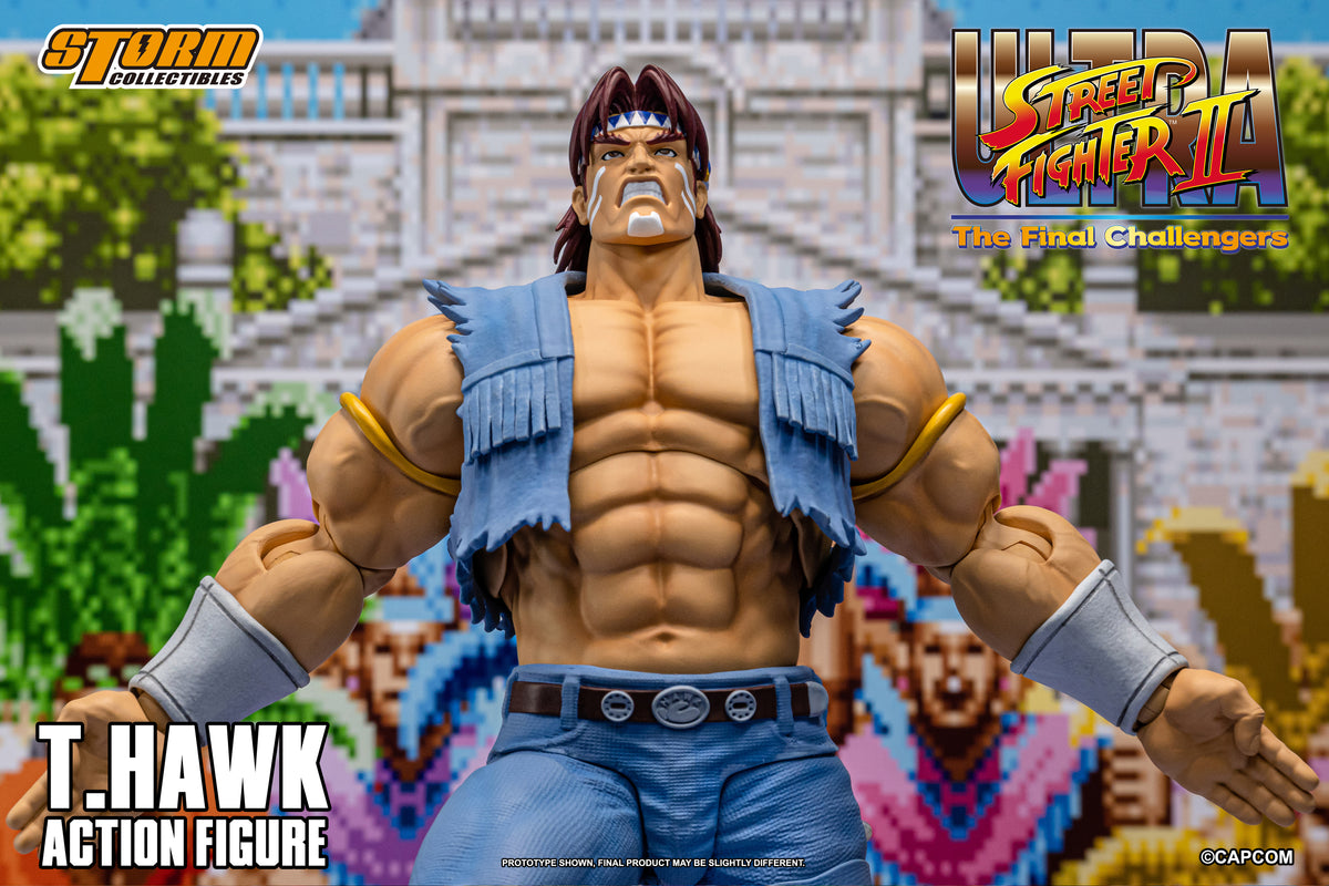 In Stock: T.HAWK - Ultra Street Fighter II The Final Challengers Action Figure