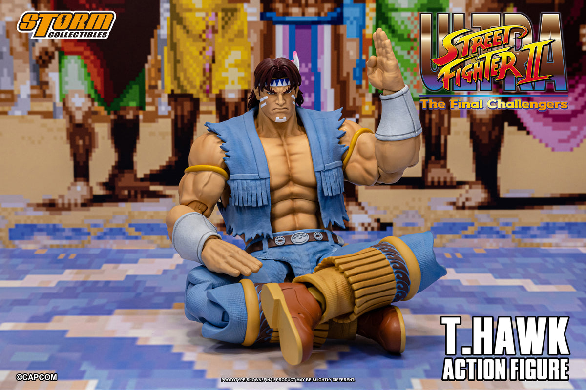 In Stock: T.HAWK - Ultra Street Fighter II The Final Challengers Action Figure