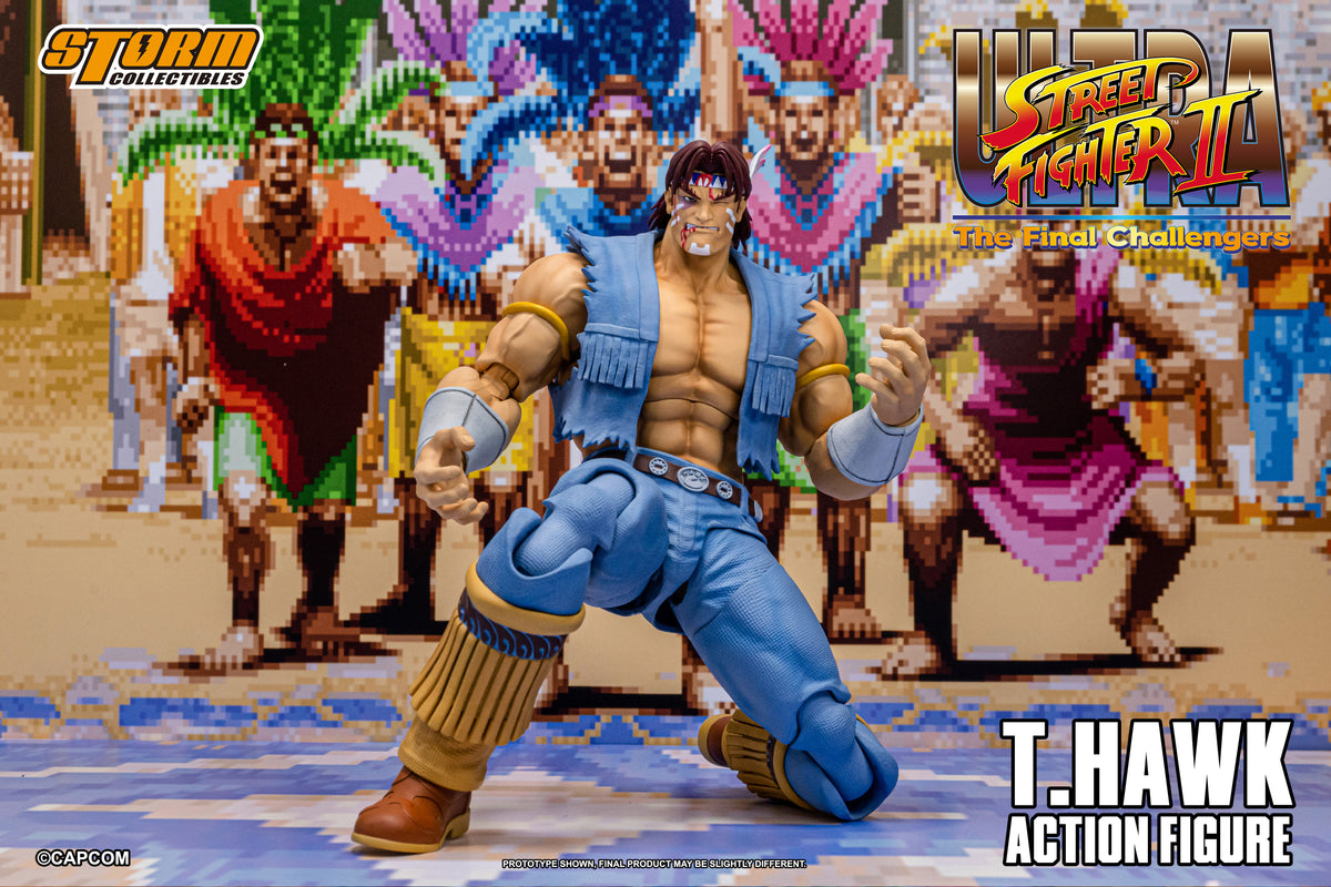 In Stock: T.HAWK - Ultra Street Fighter II The Final Challengers Action Figure