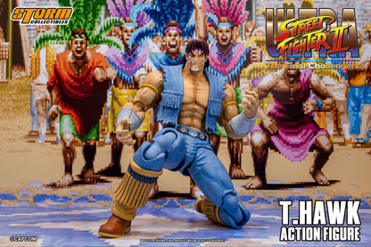 In Stock: T.HAWK - Ultra Street Fighter II The Final Challengers Action Figure