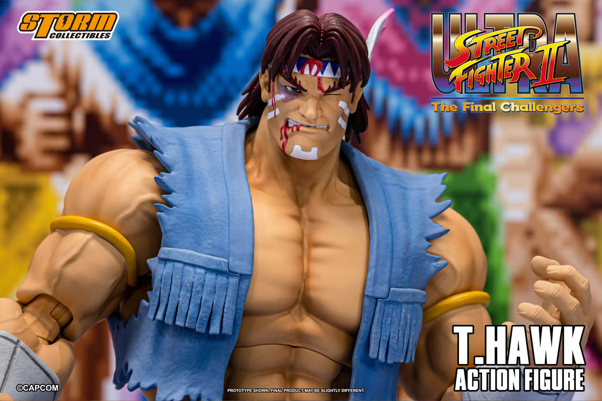 In Stock: T.HAWK - Ultra Street Fighter II The Final Challengers Action Figure
