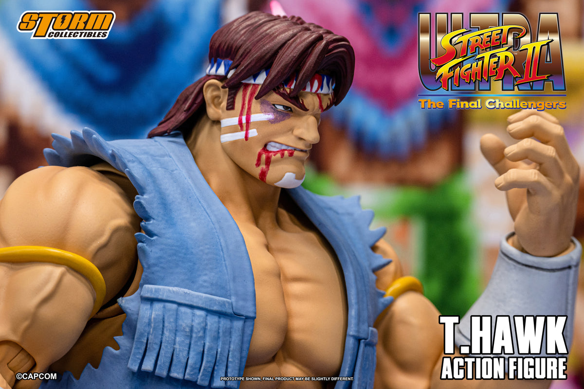 In Stock: T.HAWK - Ultra Street Fighter II The Final Challengers Action Figure