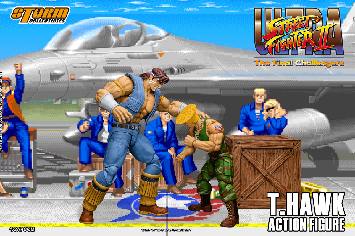 In Stock: T.HAWK - Ultra Street Fighter II The Final Challengers Action Figure