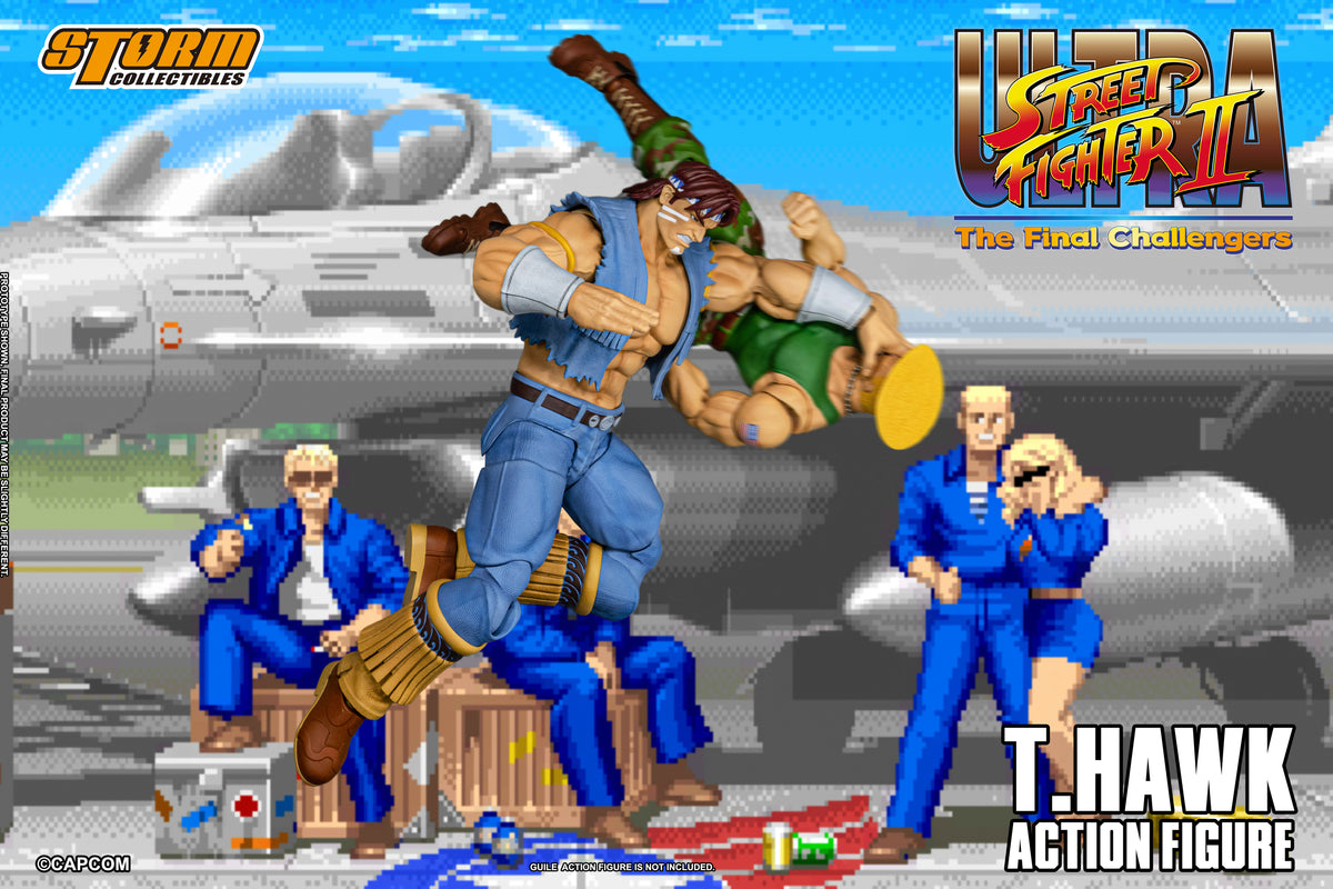 In Stock: T.HAWK - Ultra Street Fighter II The Final Challengers Action Figure