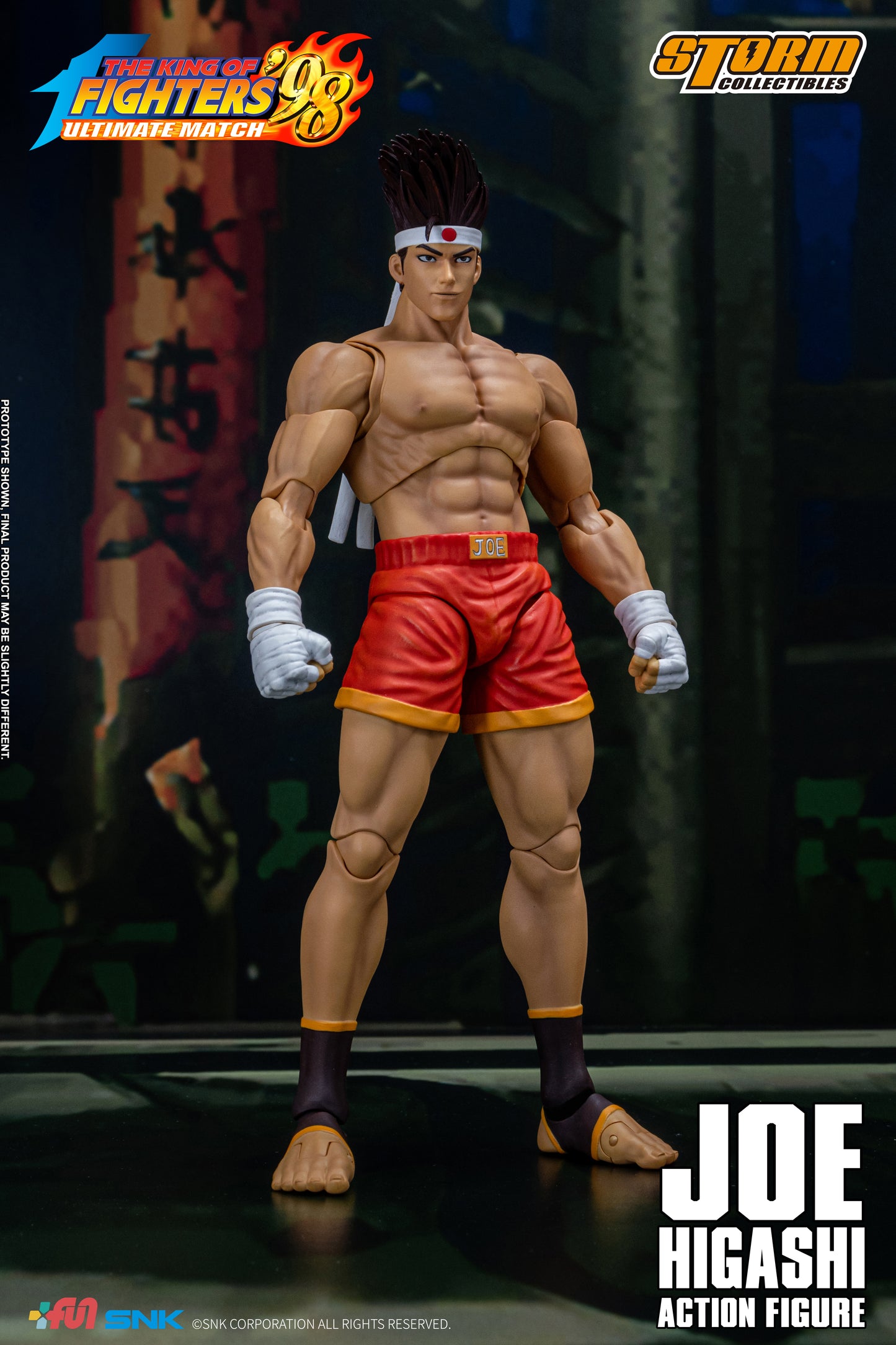 In Stock: JOE HIGASHI - The King of Fighter ‘98 UM Action Figure