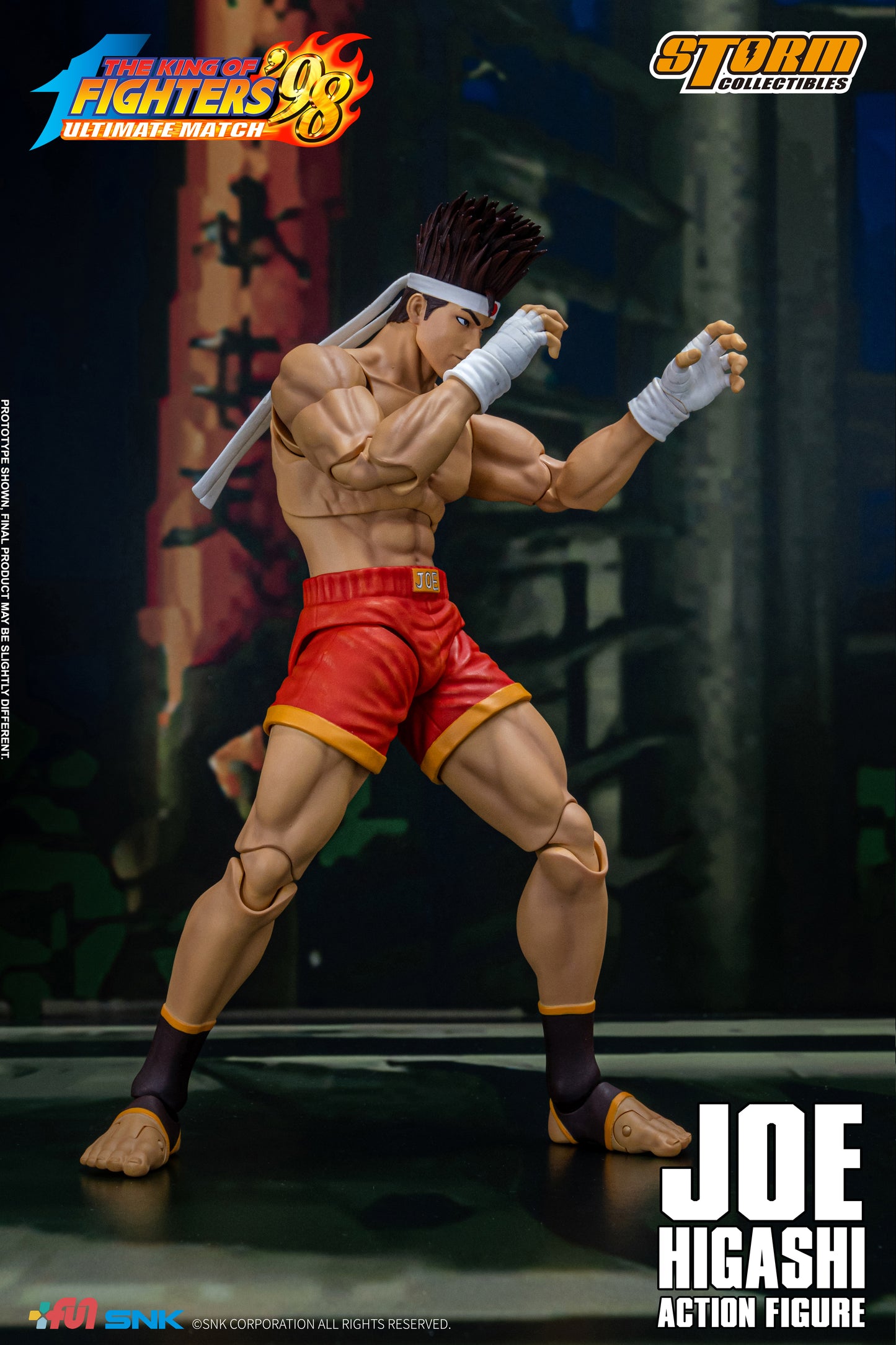 In Stock: JOE HIGASHI - The King of Fighter ‘98 UM Action Figure
