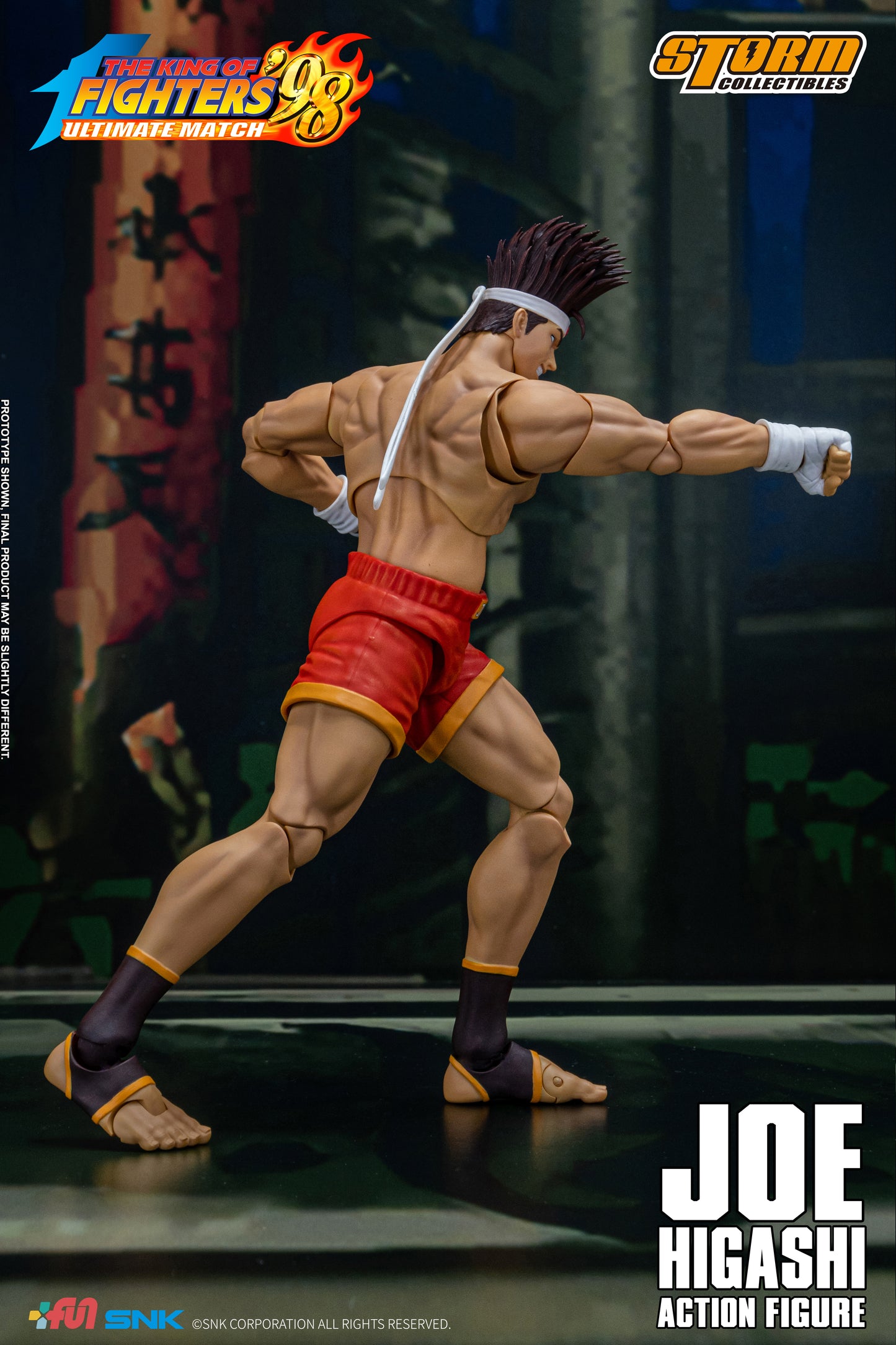 In Stock: JOE HIGASHI - The King of Fighter ‘98 UM Action Figure