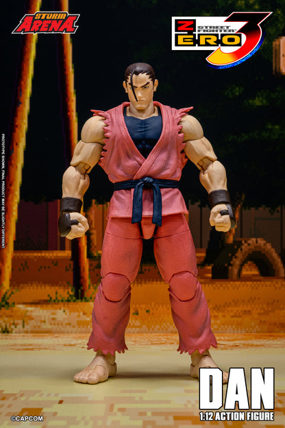 In Stock: DAN - STREET FIGHTER ALPHA (ZERO) 3 "STORM ARENA" 1/12 Scale