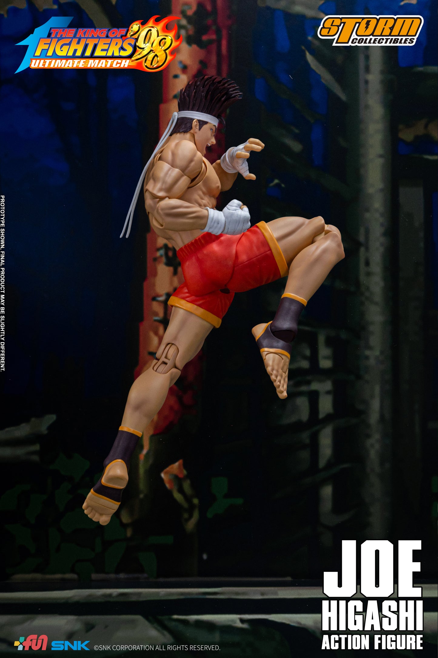 In Stock: JOE HIGASHI - The King of Fighter ‘98 UM Action Figure