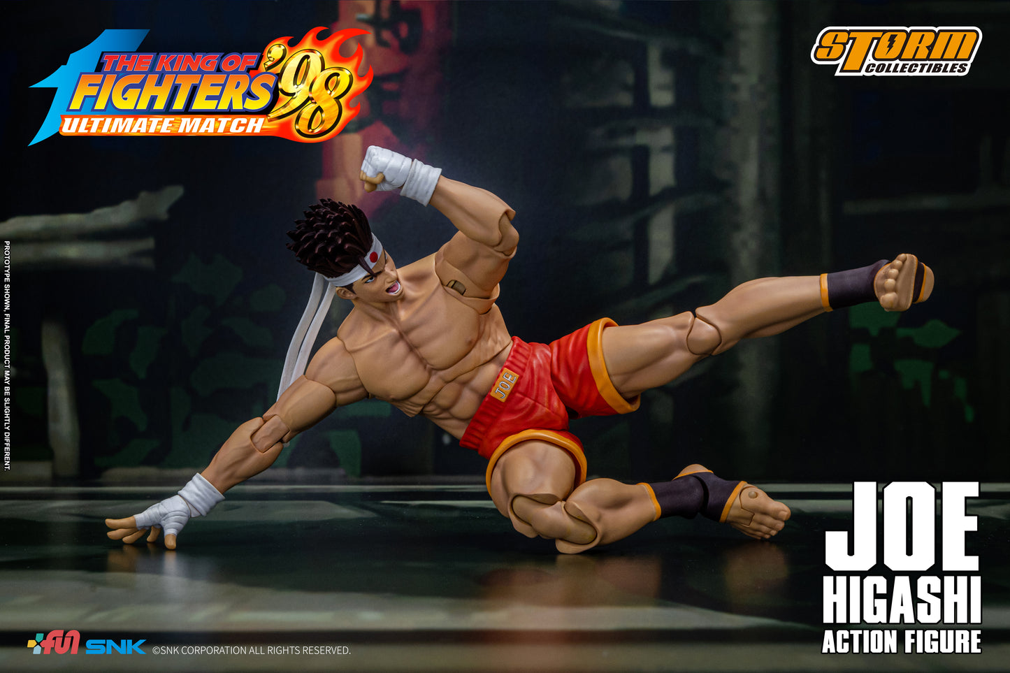 In Stock: JOE HIGASHI - The King of Fighter ‘98 UM Action Figure