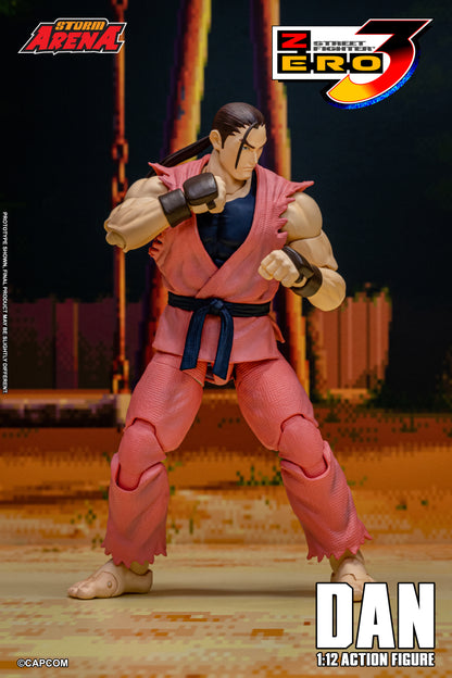 In Stock: DAN - STREET FIGHTER ALPHA (ZERO) 3 "STORM ARENA" 1/12 Scale